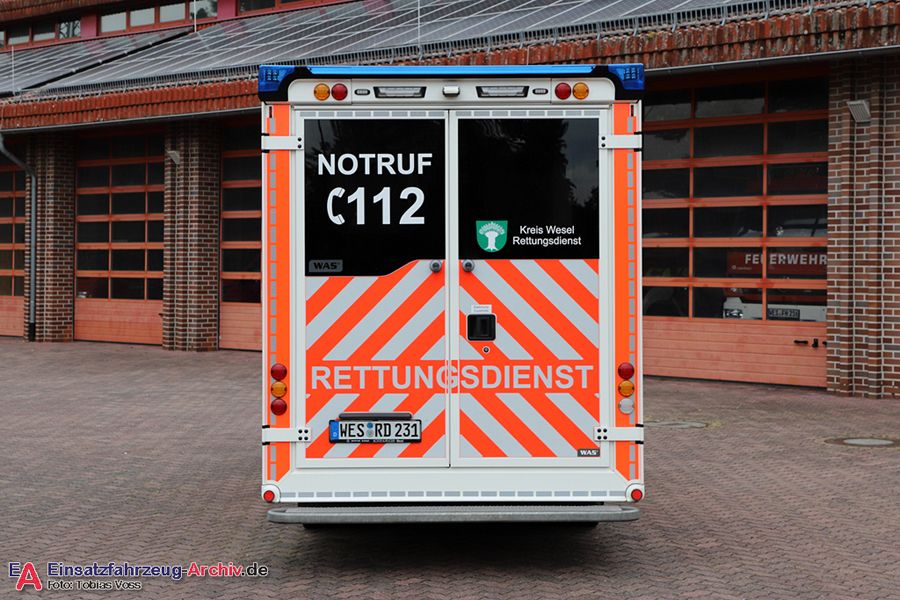 Rettung Hamminkeln RTW 02